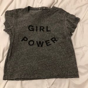 Brandy girl power crop top